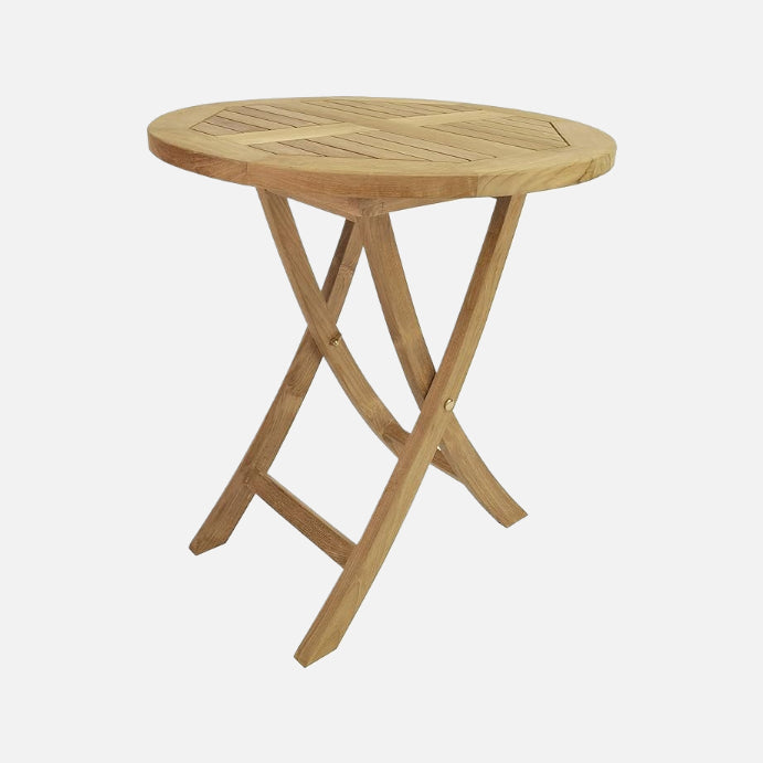 Anderson teak bahama 27" round folding table