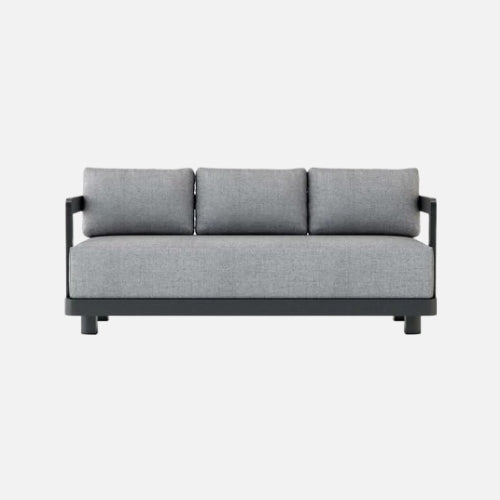 Anderson teak granada aluminum sofa