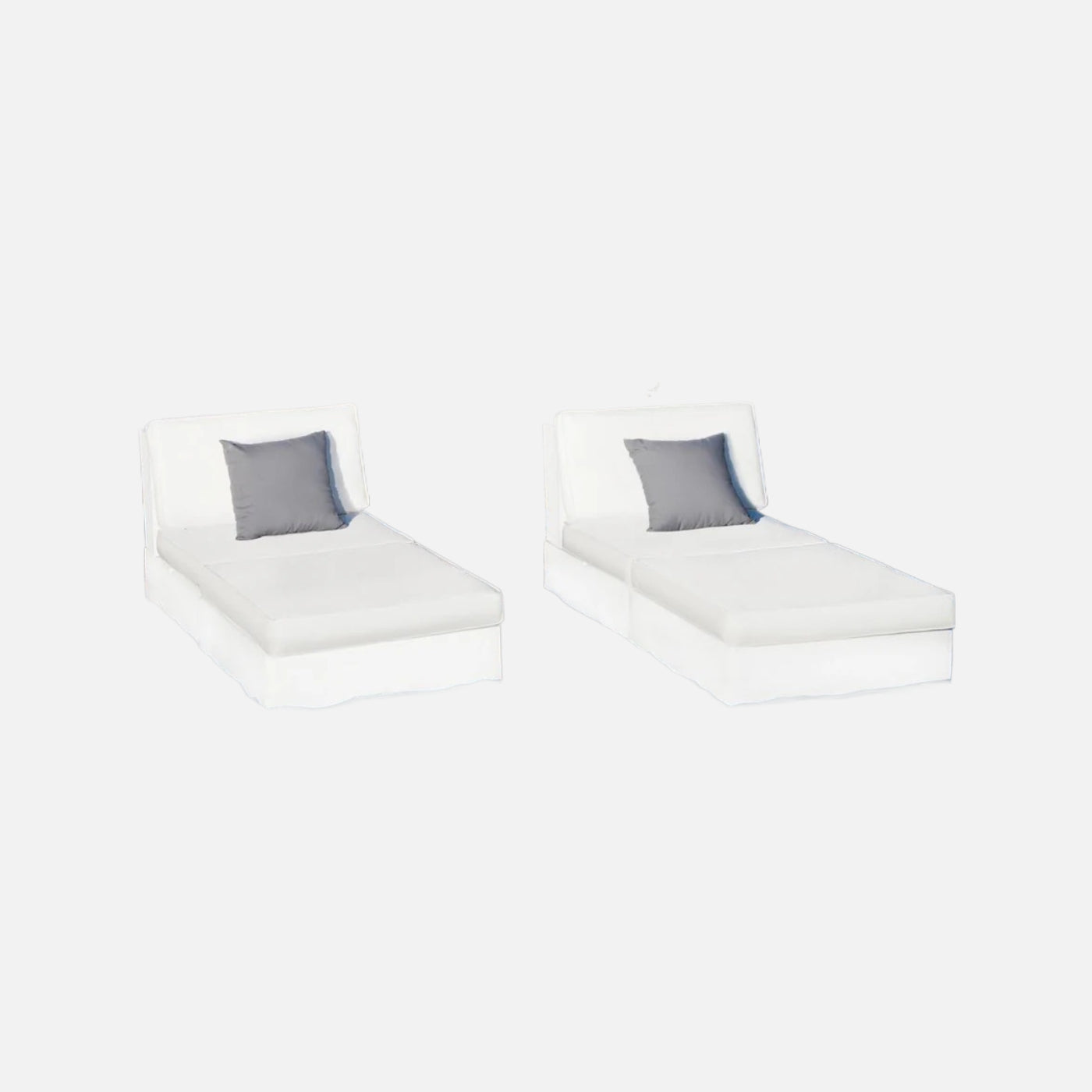 Ledge Lounger signature sectional 2 piece sun chair