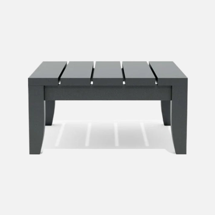 Anderson teak coronado aluminum side table
