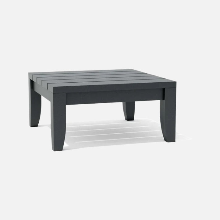 Anderson teak coronado aluminum side table