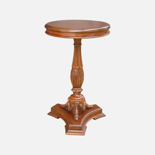 Anderson teak occasional flower side table