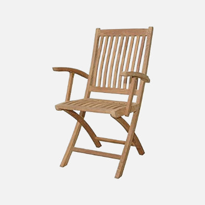 Anderson teak tropico folding armchair