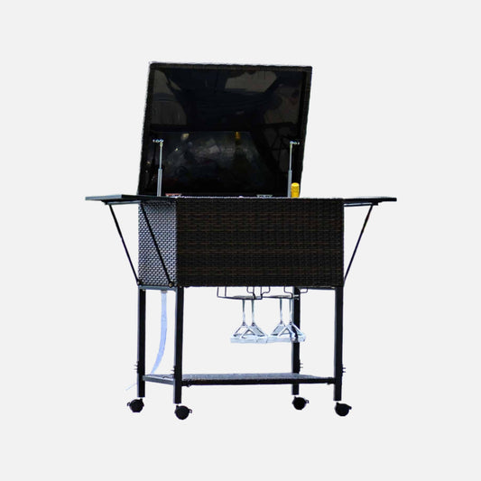 Gazebo penguin cooler cart