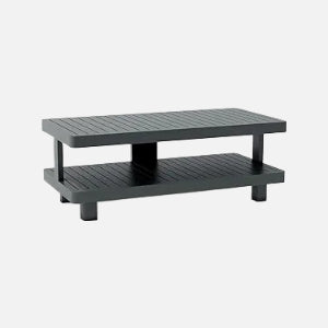 Anderson teak granada aluminum coffee table