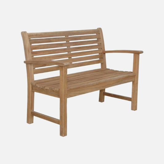 Anderson teak victoria 2-seater bench without cushion, 48"