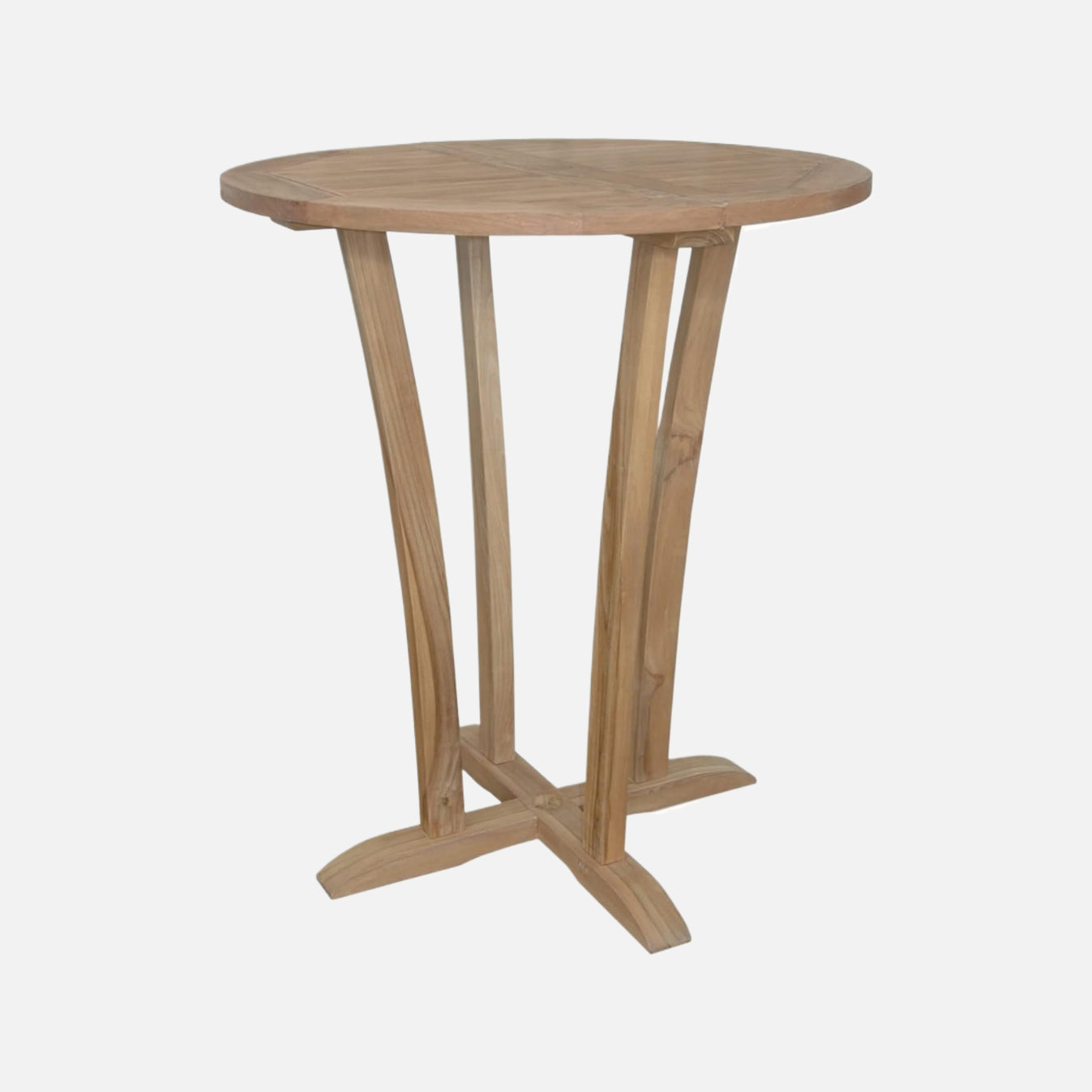 Anderson teak tb-3590BT descanso round bar table, 35"