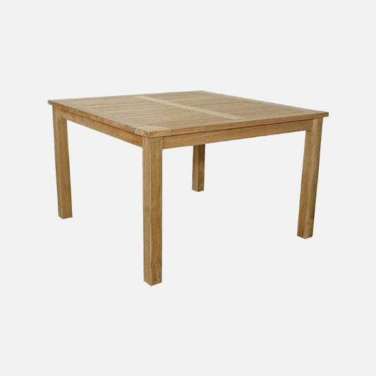 Anderson teak windsor 47" square table