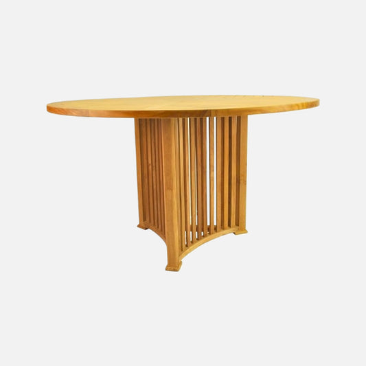 Anderson teak mission 51" round table