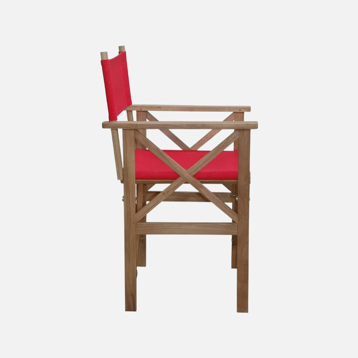 Anderson teak patio lawn garden furniture director folding armchair