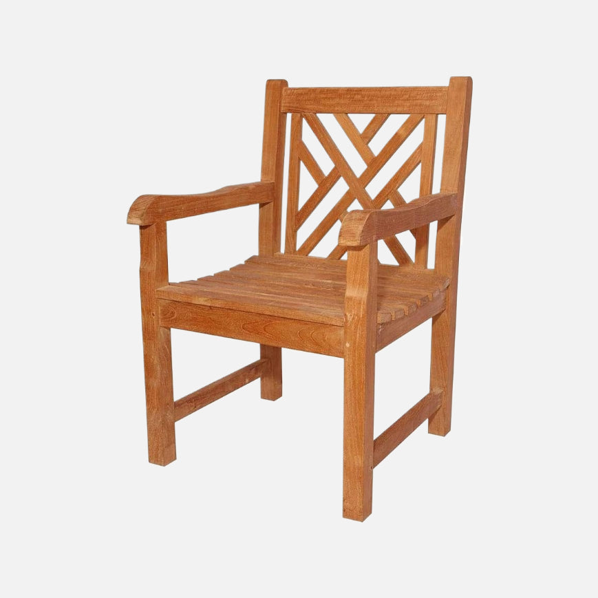 Anderson teak vilano dining armchair