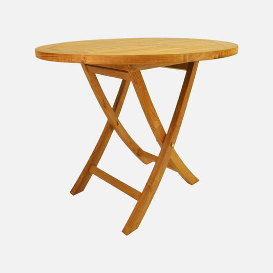 Anderson teak bahama 35" round folding table