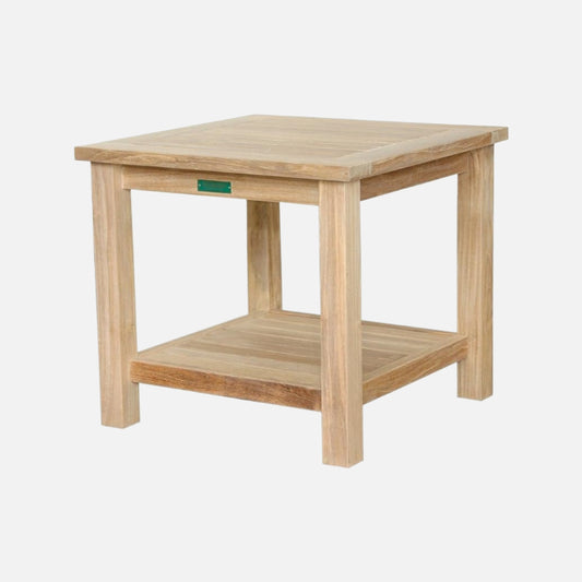 Anderson teak bahama 22" square side table