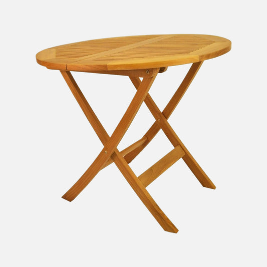 Anderson teak windsor 31" round folding table