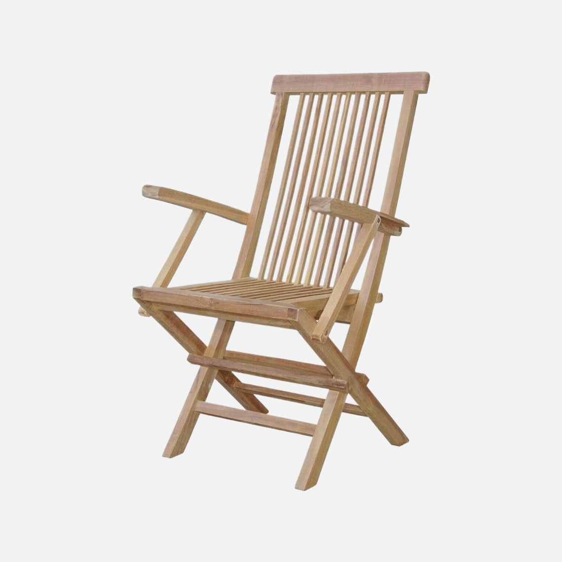 Anderson teak bristol folding armchair without cushion