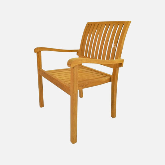 Anderson teak aspen stacking armchair set of 4