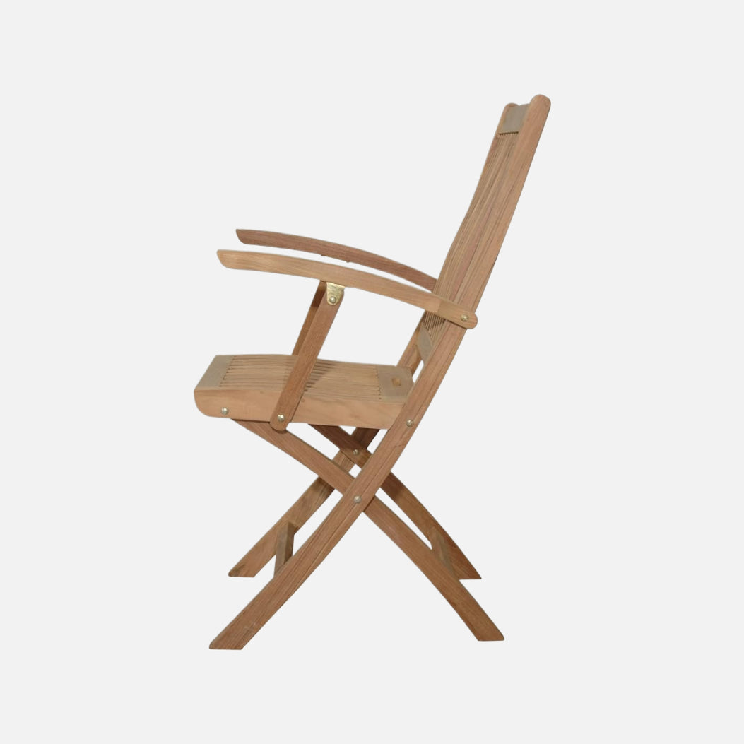 Anderson teak tropico folding armchair