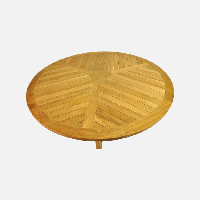 Anderson teak mission 51" round table