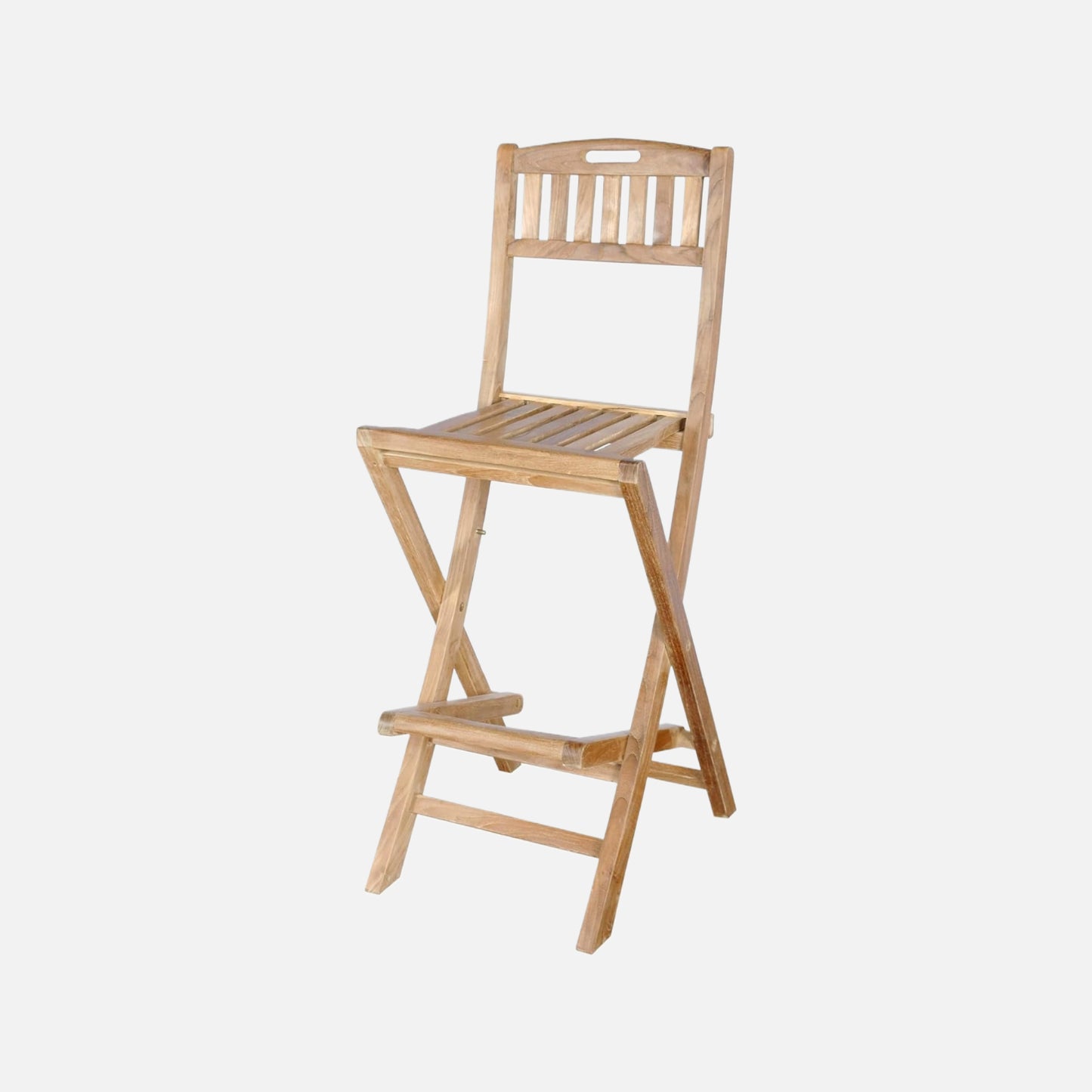 Anderson teak altavista folding bar chair