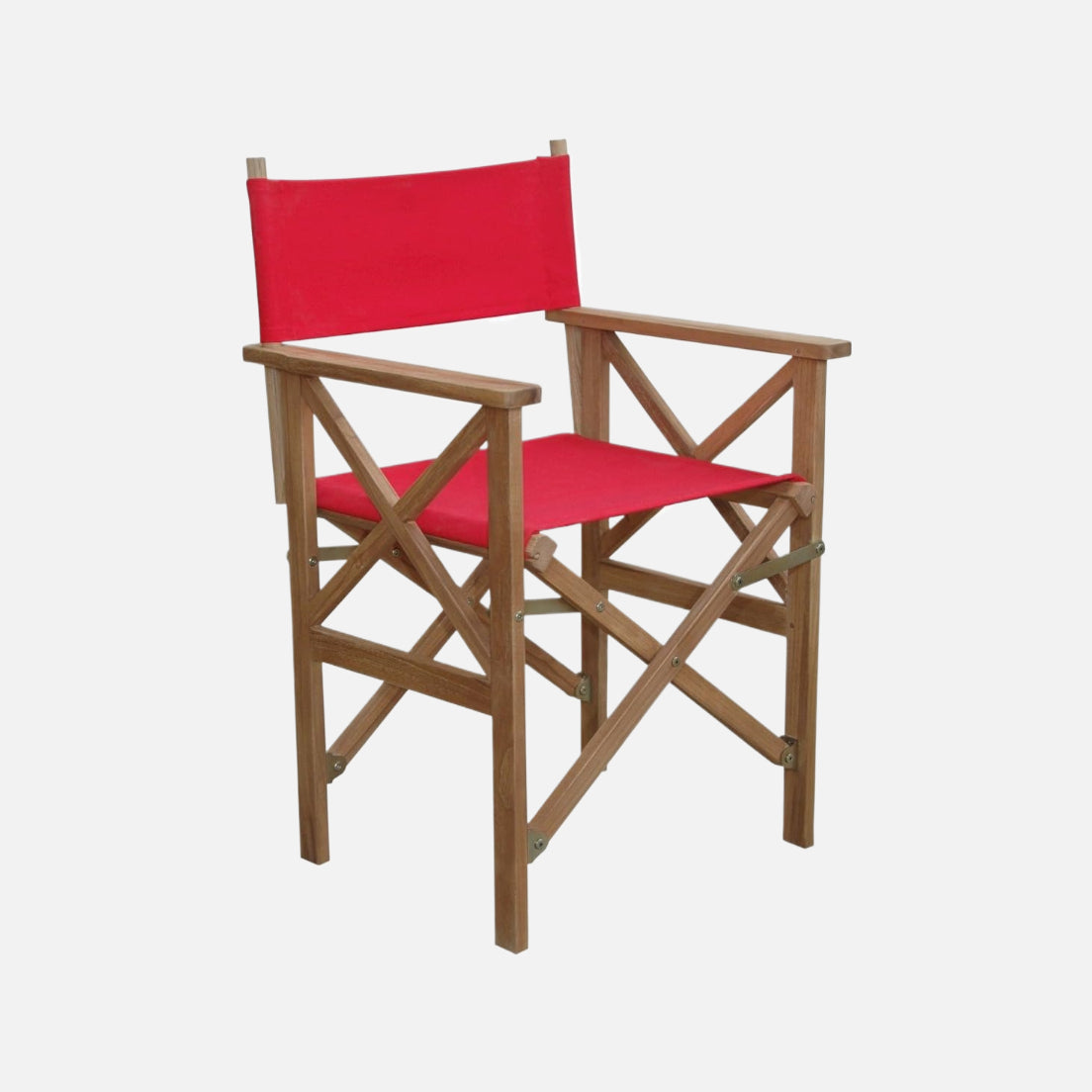Anderson teak patio lawn garden furniture director folding armchair