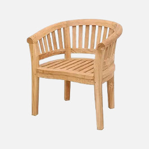Anderson teak curve dining armchair
