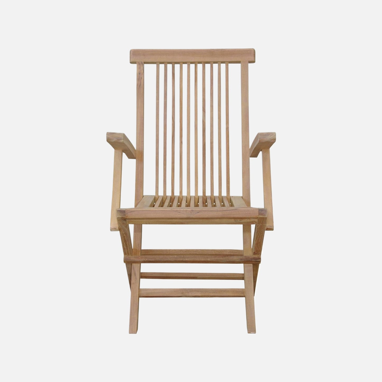 Anderson teak bristol folding armchair without cushion