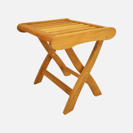 Anderson teak katana folding backless chair