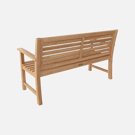 Anderson teak patio lawn garden furniture victoria 3-seater bench