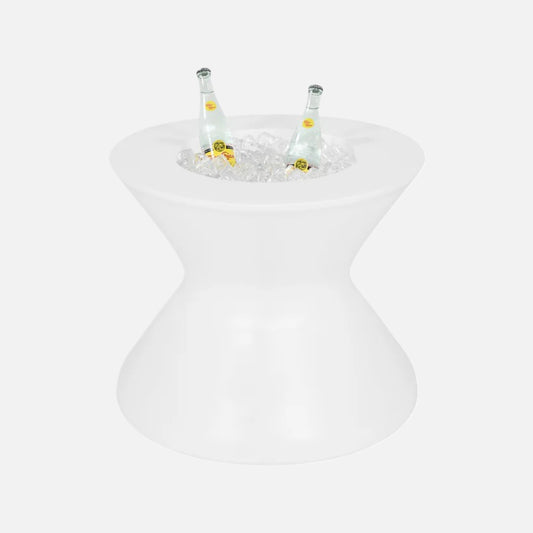 Ledge lounger signature tall ice bin side table