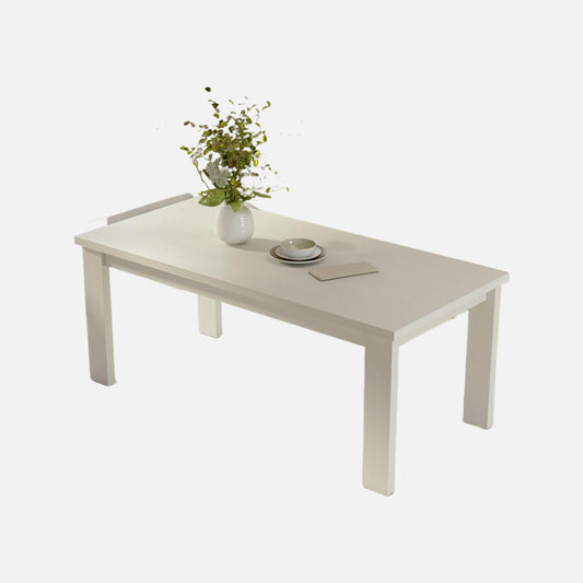 Anderson teak brentford white dining table