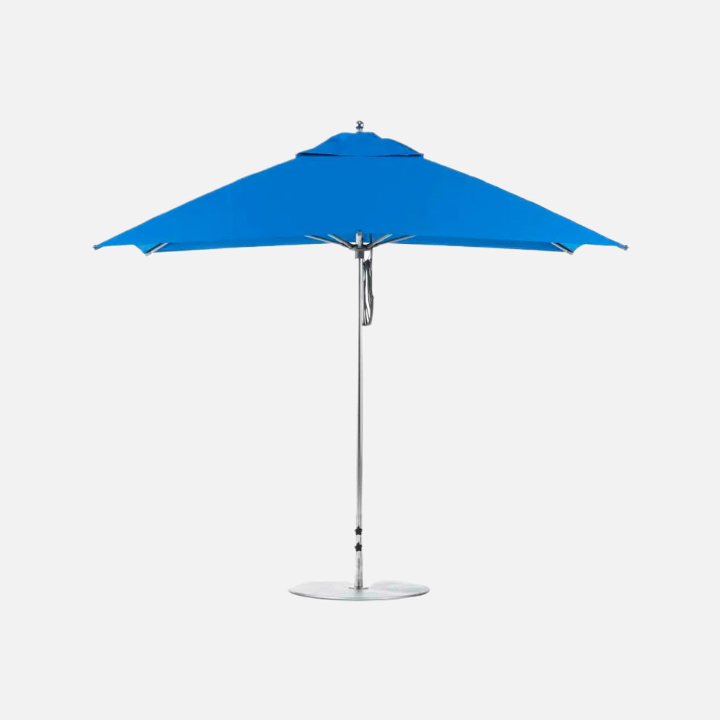 Ledge Lounger essential fiberglass umbrella - 10' square pulley