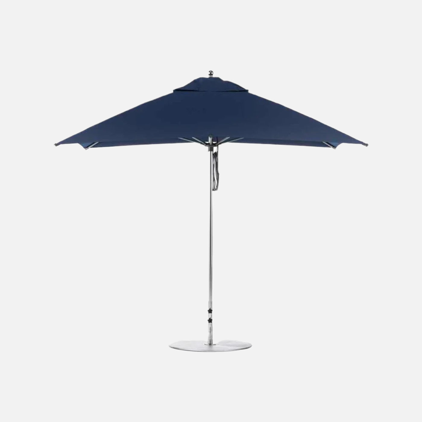 Ledge Lounger essential fiberglass umbrella - 10' square pulley