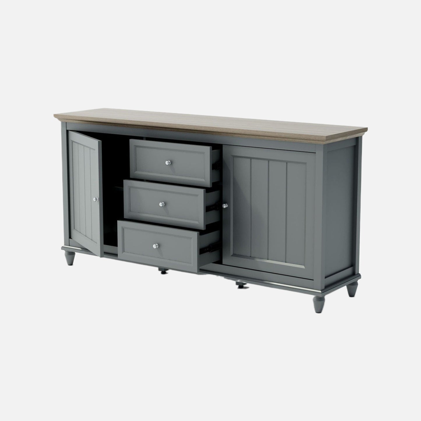 Anderson teak chenon sideboard grey