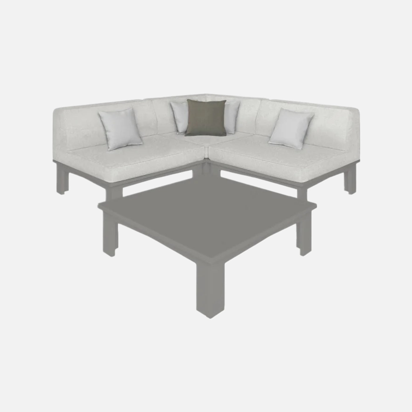 Ledge loungers mainstay sectional 4 piece diamond