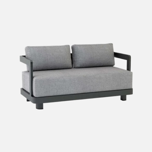 Anderson teak granada aluminum loveseat