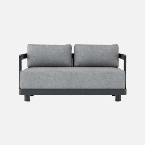 Anderson teak granada aluminum loveseat