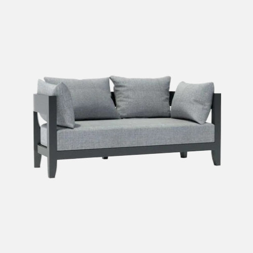 Anderson teak coronado aluminum sofa