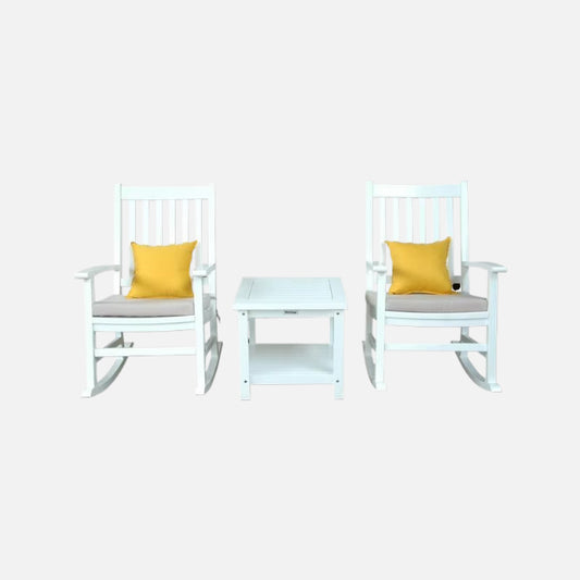 Anderson teak barcelona rocking armchair collection