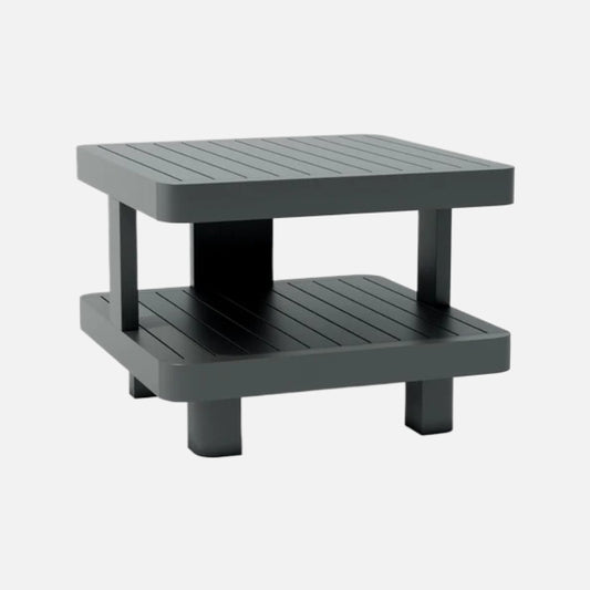 Anderson teak granada aluminum side table
