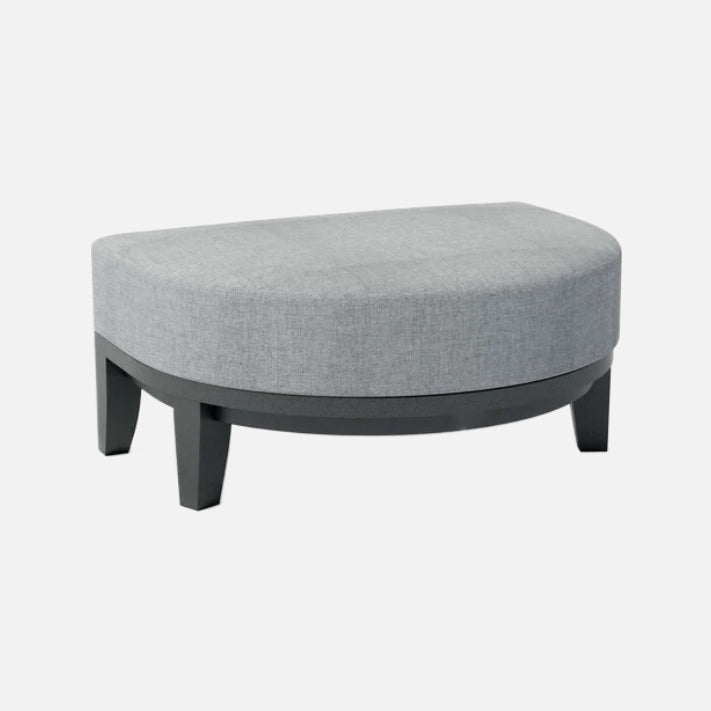 Anderson teak coronado aluminum ottoman