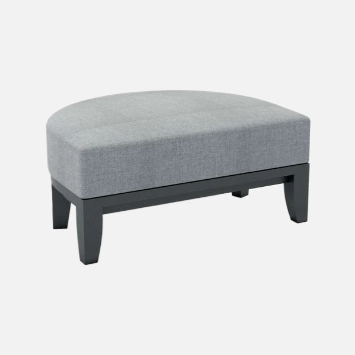 Anderson teak coronado aluminum ottoman