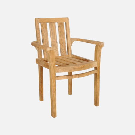 Anderson teak classic stacking armchair set of 4