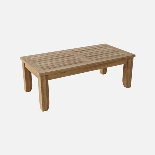 Anderson teak cordoba rectangular coffee table