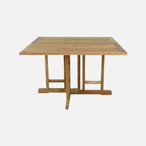 Anderson teak montage 47" square folding butterfly table
