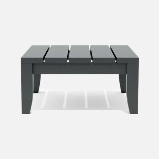 Anderson teak coronado aluminum side table