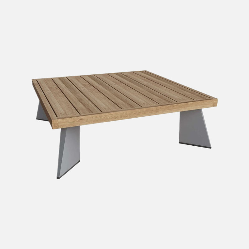 Anderson teak oxford platform square table