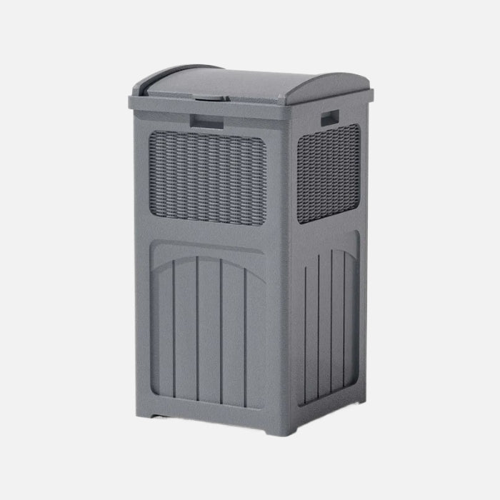 Patiowell 36 gallon outdoor resin trash can