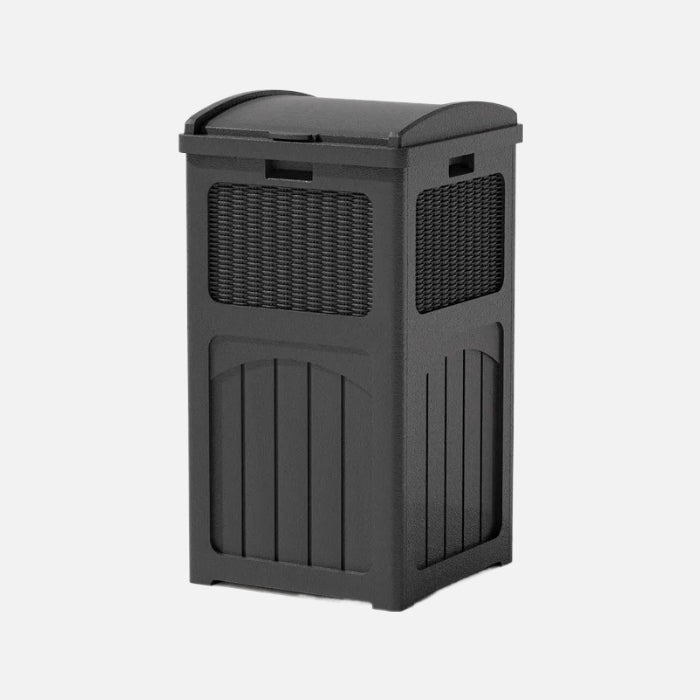 Patiowell 36 gallon outdoor resin trash can