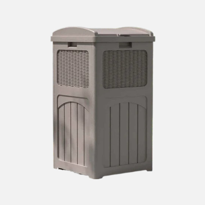 Patiowell 36 gallon outdoor resin trash can