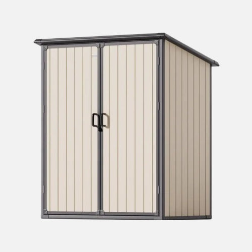 Patiowell 5x3 plastic vertical shed pro